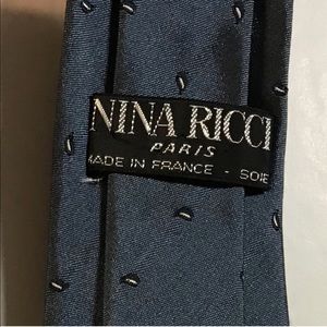 Nina RICCI Paris France Necktie silk